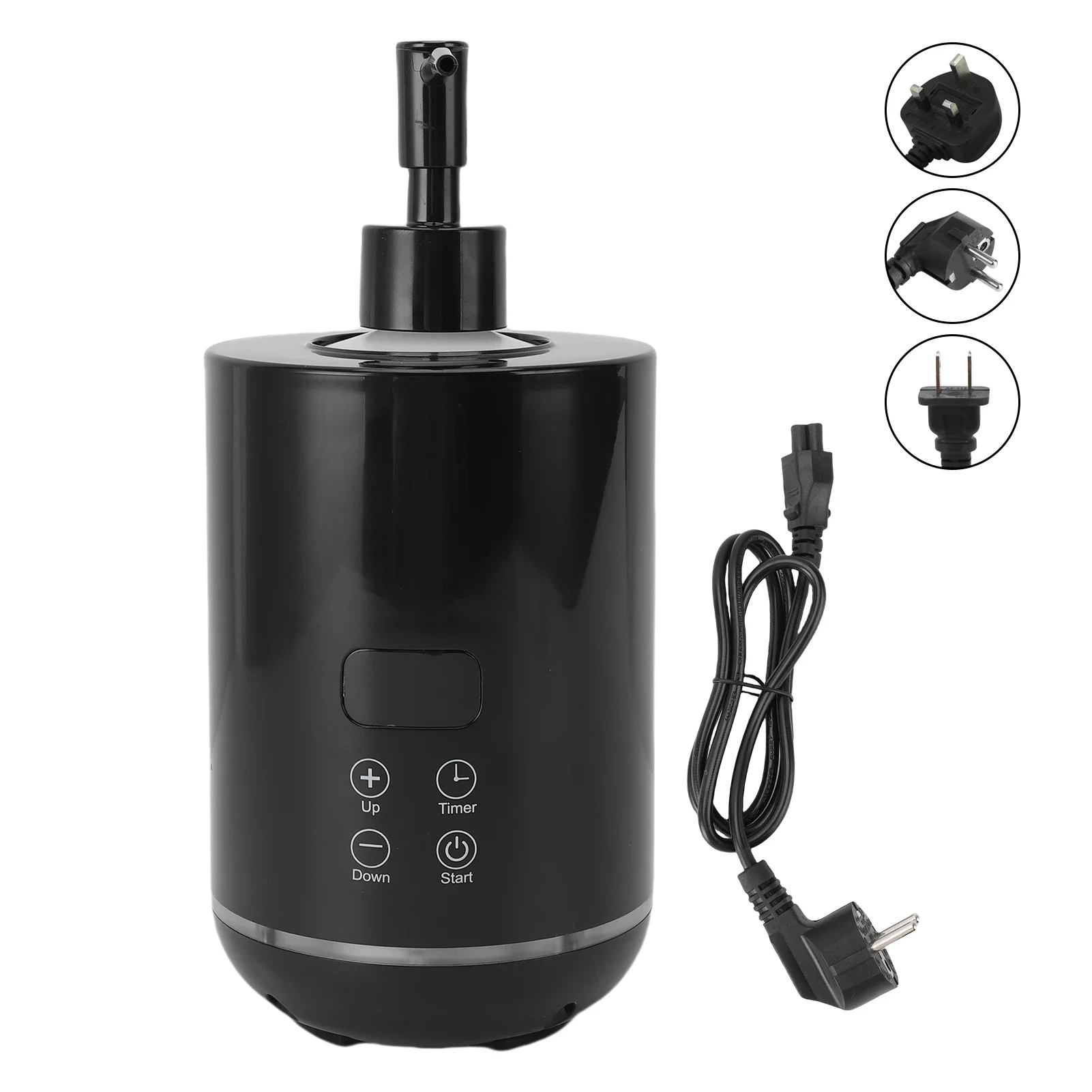 

Massage Oil Heater Multipurpose Timer Function Portable Touch Control Display 250ml Lotion Oil Warmer Fast Heating for Creams