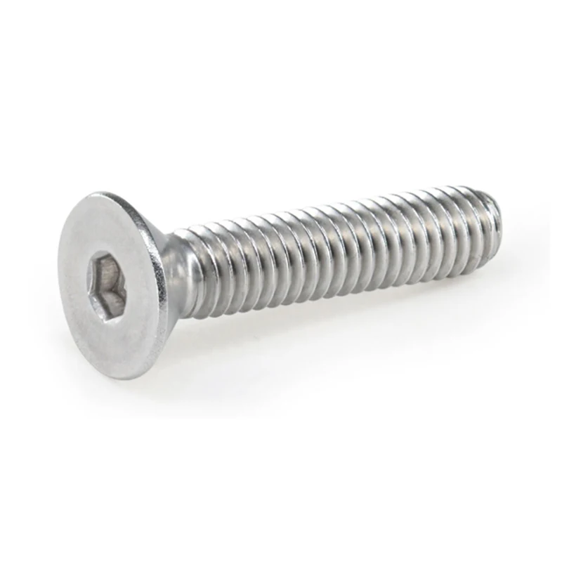 304 Stainless Steel Hex Hexagon Socket Flat Countersunk Head Bolt UNC 2#-56 4#-40 6#-32 8#-32 10#-24 10#-32 UNF US Thread Screw