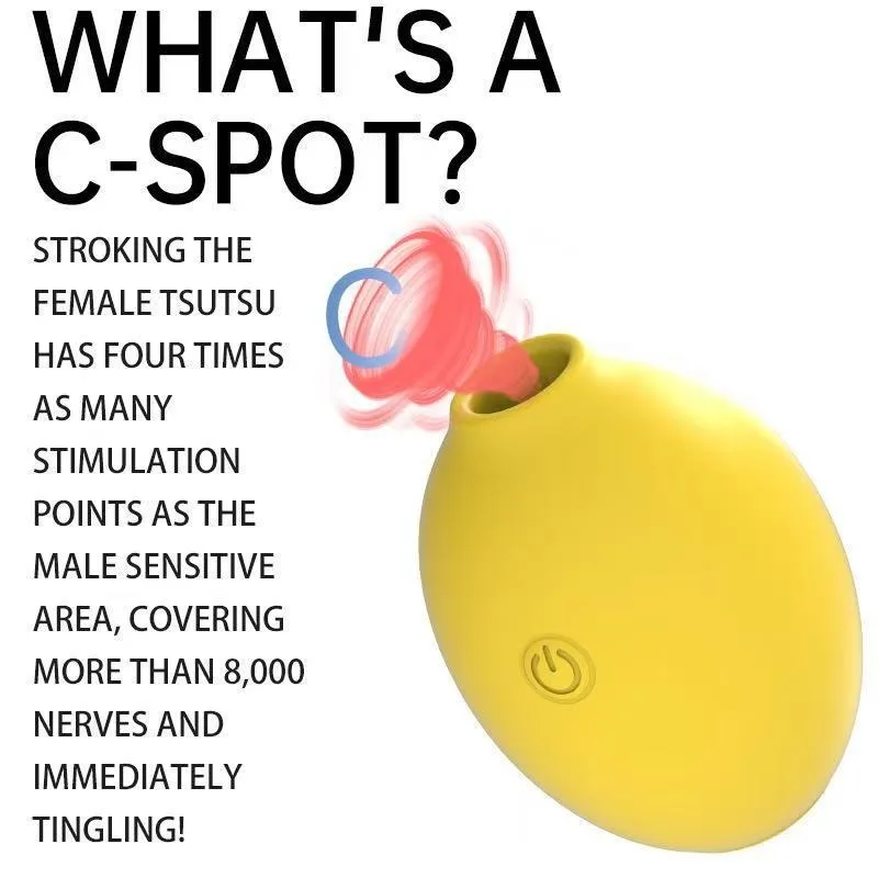Lemon Vibrating Egg Clit Sucking Licking Sucking 10-speed Vibration G-Spot Massager Supplies Vibrating Sex Toys for Women view 3