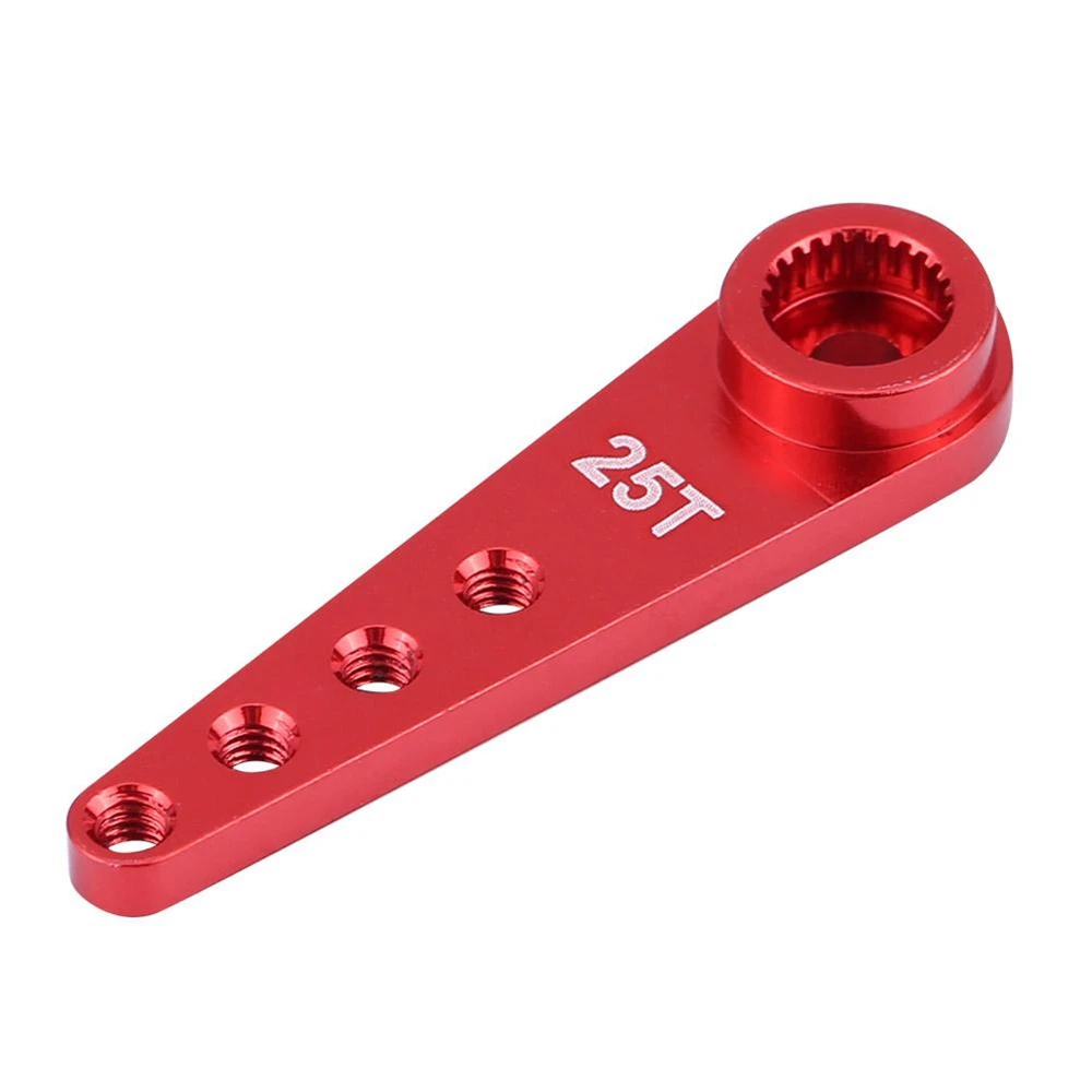 Alloy WPL1627R Upgrade 25T Metal Steering Arm for RC1:16 Car DIY Red