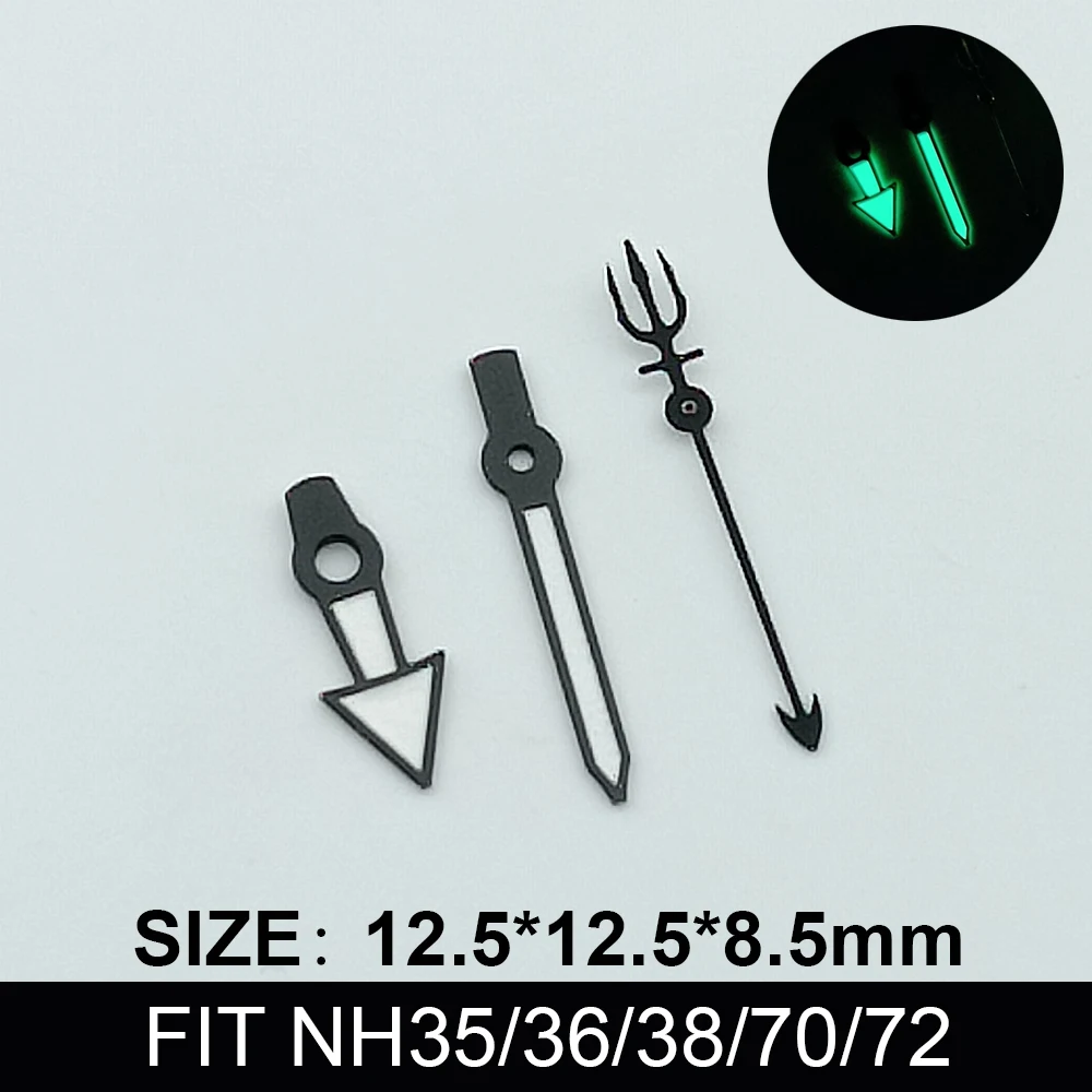 NH35 NH36 Green Luminous Watch Hands for Automatic Movement watch accessories Watch Parts For Wristwatches