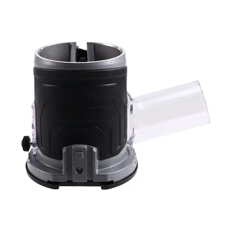 

AA77 Enhanced Stability For Trimming Machine Adjustable Aluminum Alloy Plunge Router Base With Dust Collection, Engraving Compat