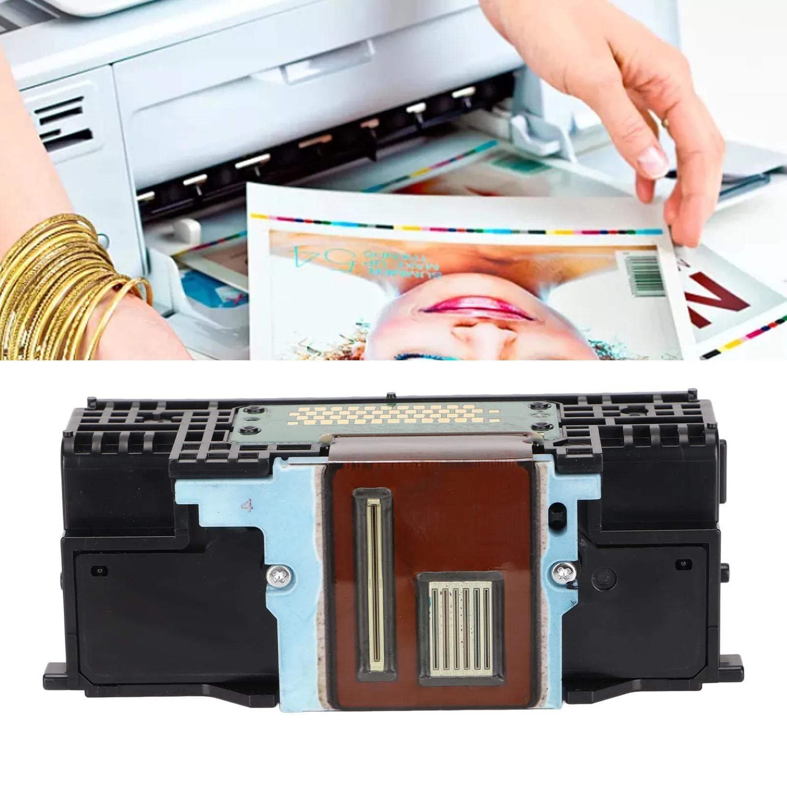 

Color Print Head Good Printing Effect Safe Packaging Printer Head Replacement Parts for MX725 for MX721 for IX6840 for MX925