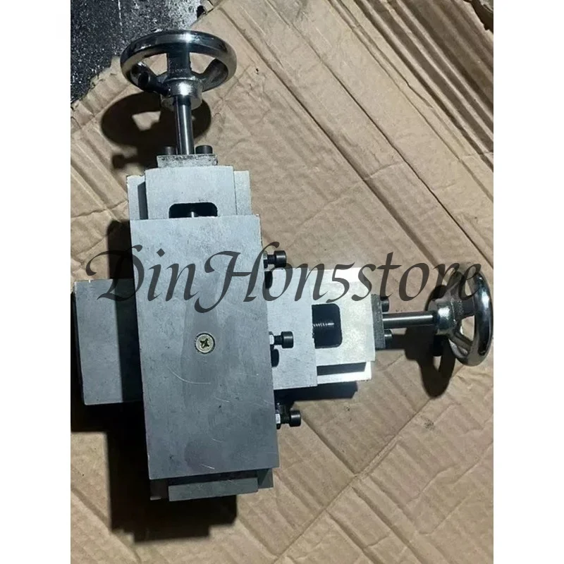 Grooved dovetail cast iron cross moving shaft table micro slide guide wholesale xy small platform splicing trailer