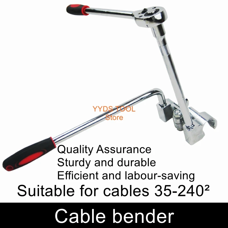 CCD cable bender 10KV cable 35-240 square wire bender manual cable bending tool