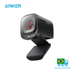 Anker powerconf c200 2k webcam para computador portátil mini usb câmera web com cancelamento de ruído microfones estéreo web cam