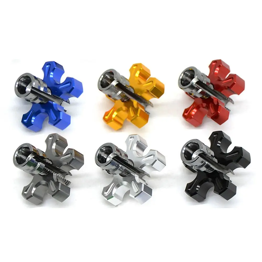 Multicolor CNC Aluminum Alloy Motorbike Electricbike Motorcycle Clutch Adjustment Screw Modification Clutch Cable Adjuster