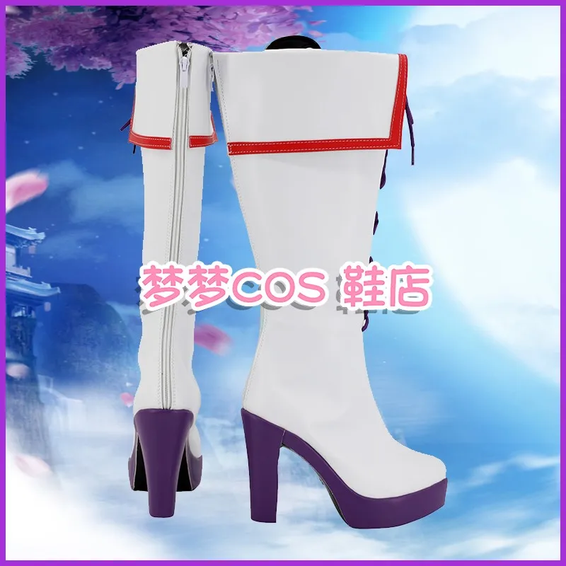 أنيمي ريدو من المعالج فوريا مضيئة Arlgrande Jioral تأثيري أحذية أحذية لجميع القديسين كرنفال حفلة عيد الميلاد مخصصة #3