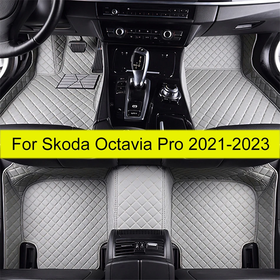 

Car Floor Mats For Skoda Octavia Pro 2023 2022 2021 Carpets Auto Parts Interior Accessories Products Automotive Vehicles Covers