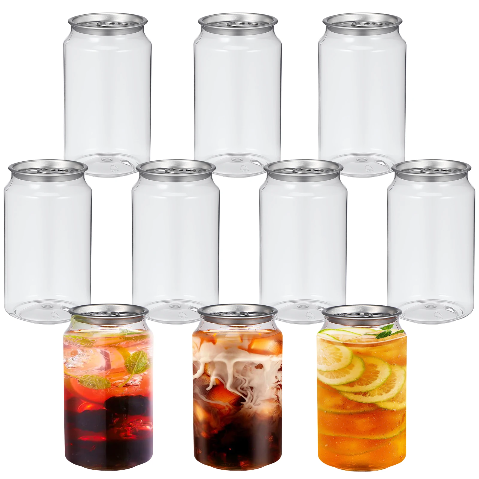 Lata de bebidas, tarros vacíos para conservas de té de la leche, botellas de jugo y bebidas, café, Soda, pestaña sellada a prueba de fugas, tarro de bebidas fácil de abrir