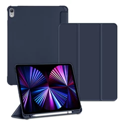 For iPad 10th 9th 8th 6th Generation Case With Pencil Holder Smart Cover For iPad 9.7 iPad 10.2 Air 5 4 2 1 iPad 5 6 7 8 9 10