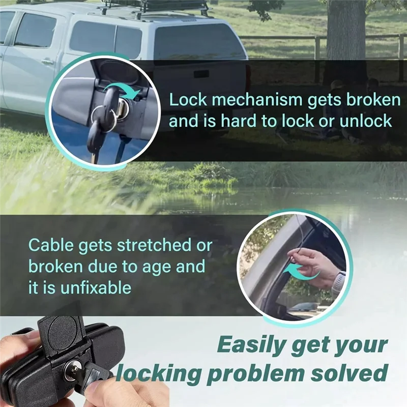 Kit Pegangan Putar Truks untuk Leer 113436-100XQ,700, 100XL, Kait 83514/83515