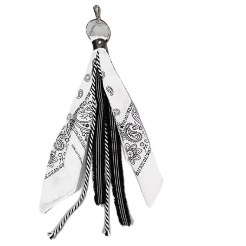 Neue Hip Hop Taille Hosen Kette Hosen Schlüsselanhänger mit Taschentuch Charme Tasche Anhänger Hip Hop Schlüsselanhänger trendige Rucksack Anhänger – Detail 9