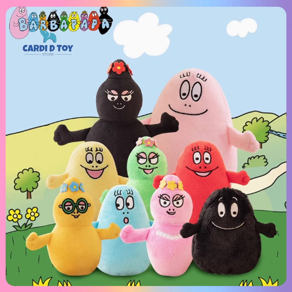 

Barbapapa плюшевая игрушка классические персонажи фигурка модные игрушки модель Kawaii креативная кукла подарок на день рождения для детей игрушки