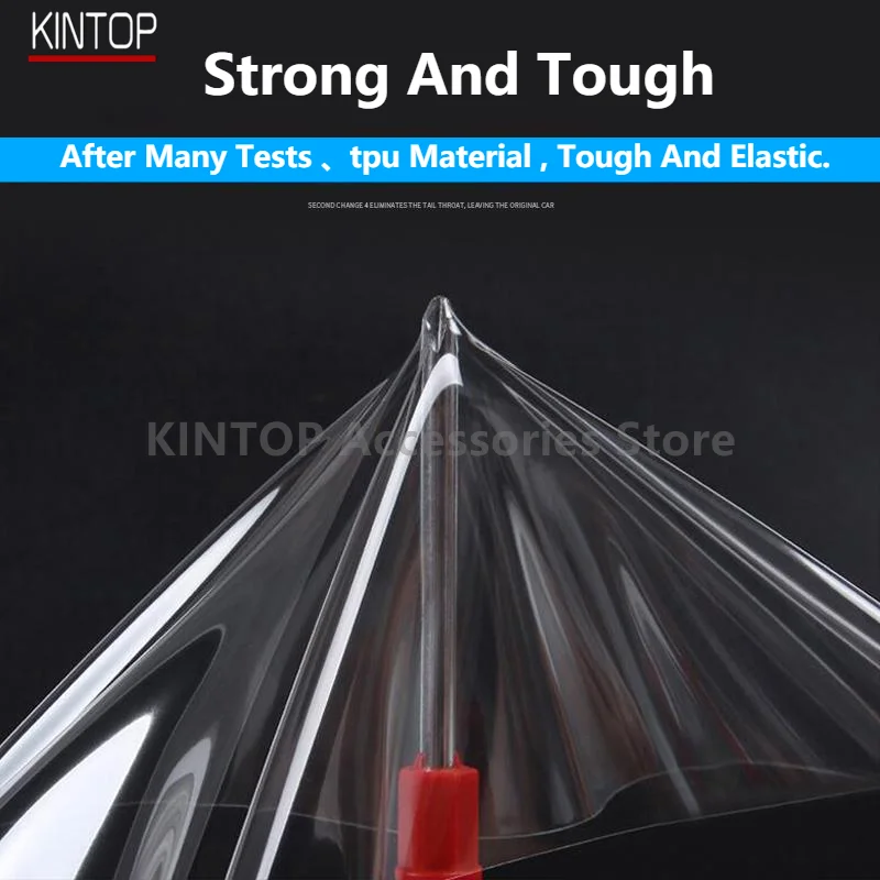 For TOYOTA SIENNA 21-22 TPU Transparent Headlight Protective Film, Headlight Protection,Film Modification