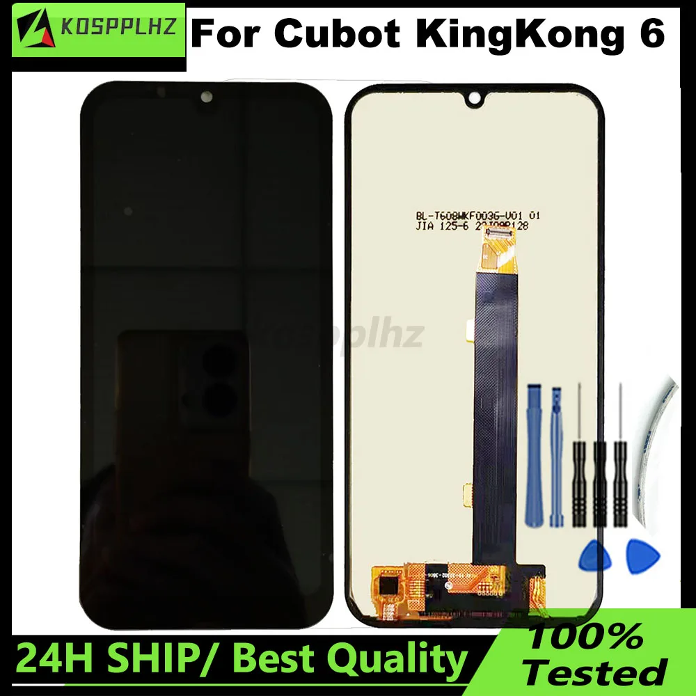 For Cubot KingKong 6 LCD Display with Touch Screen Digitizer Assembly For Cubot KingKong6 LCD King Kong Kingkong6 Display Repair