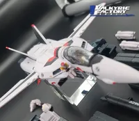In Stock [72 Hours Shipping] Valkyrie Factory Battlestar VF-1S Ichijo Teruki Transformable Fighter Action Figure Toy Collection