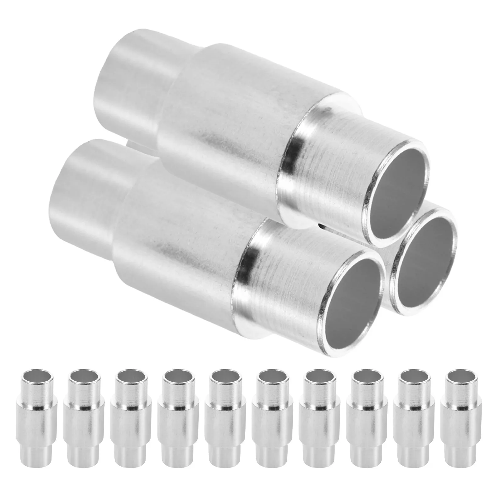 16Pcs Inline Skate Axle Sleeve Inserts Aluminum Spacers Replacement Bearing Spacer Tubes Low Friction Wheel Spacer Components - view 4