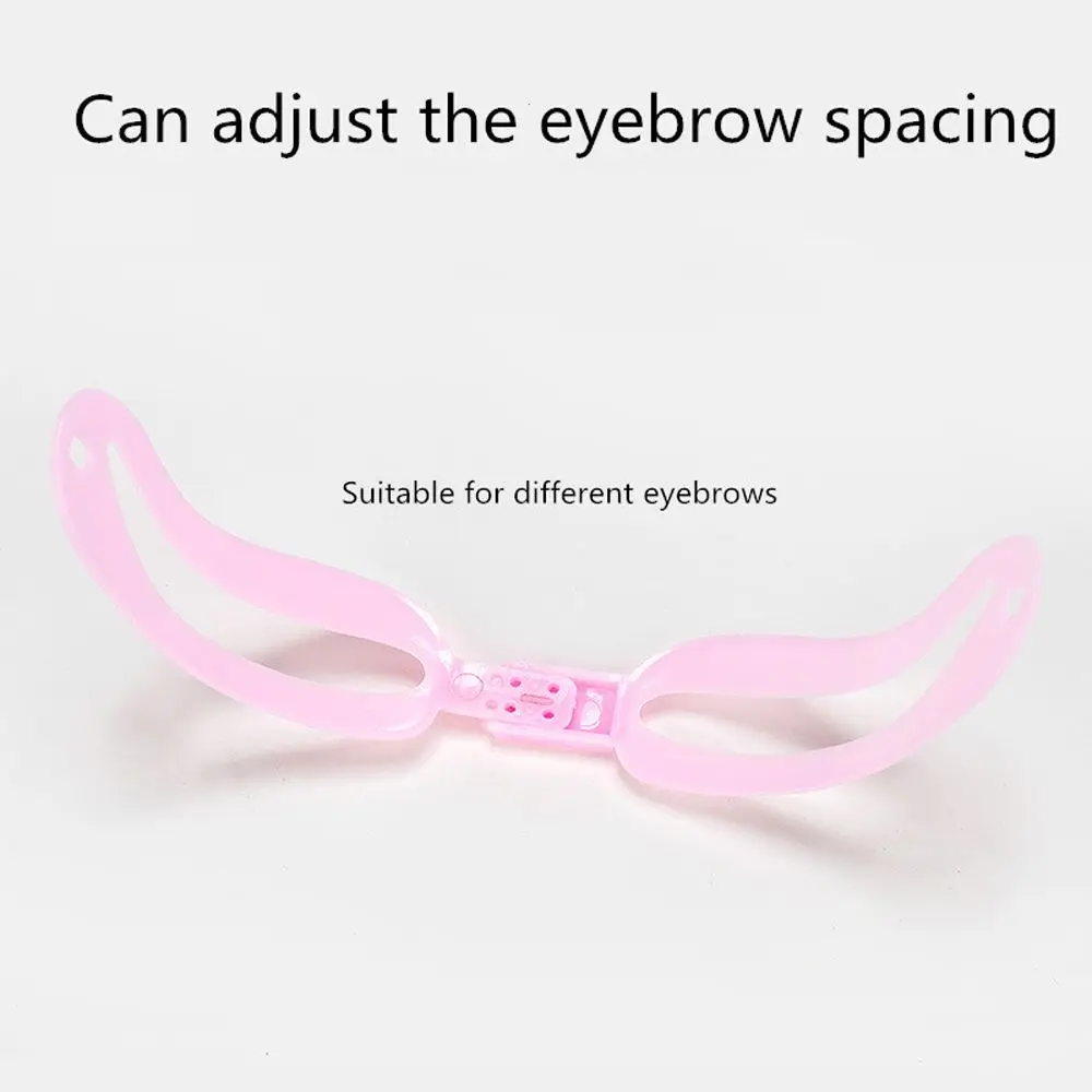 Pochoir à sourcils réutilisable, 4 Styles de cosmétiques, carte de muguet, Kit de modelage des sourcils, toilettage