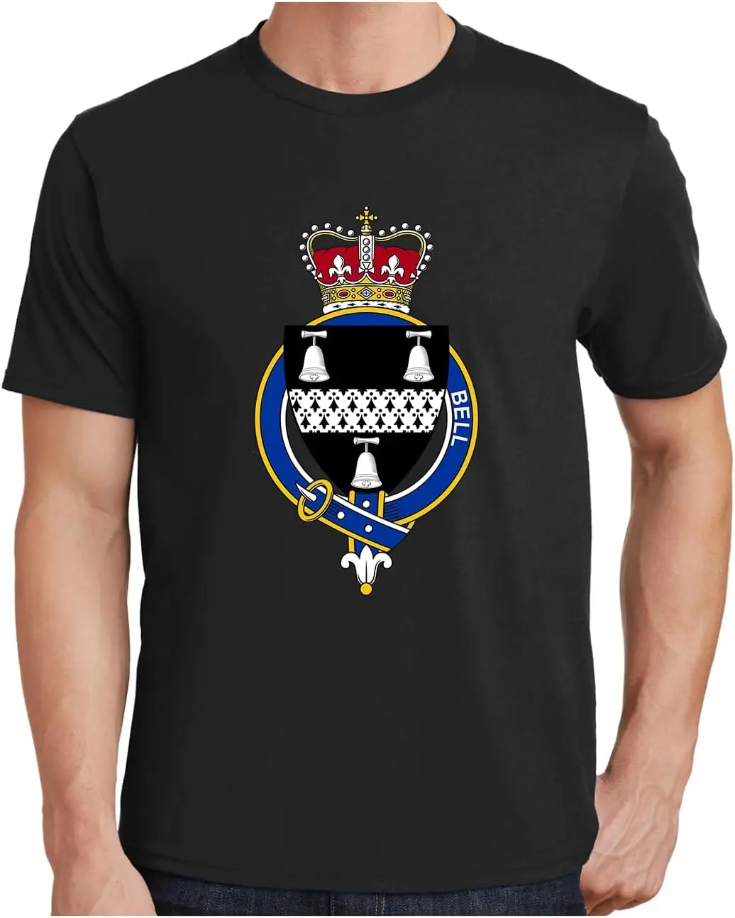 Men's English Garter Family Bell T-Shirt