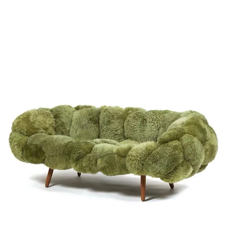 

Скандинавский ретро индустриальный стиль, повседневный кожаный диван из цельного дерева, кресло для дома