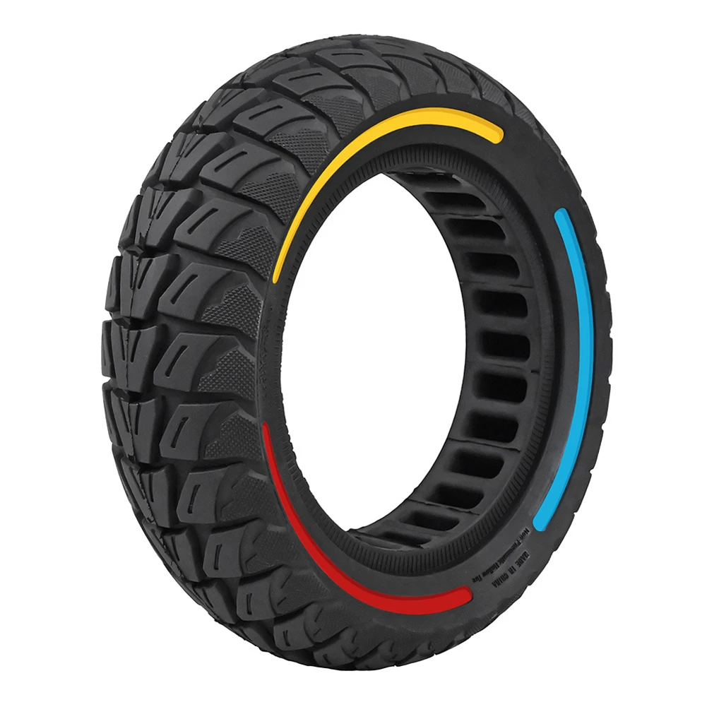 Long lasting 10 inch 255x80 Solid tire excellent grip compatible with For Zero 10X For Kaabo Mant Electric Scooter