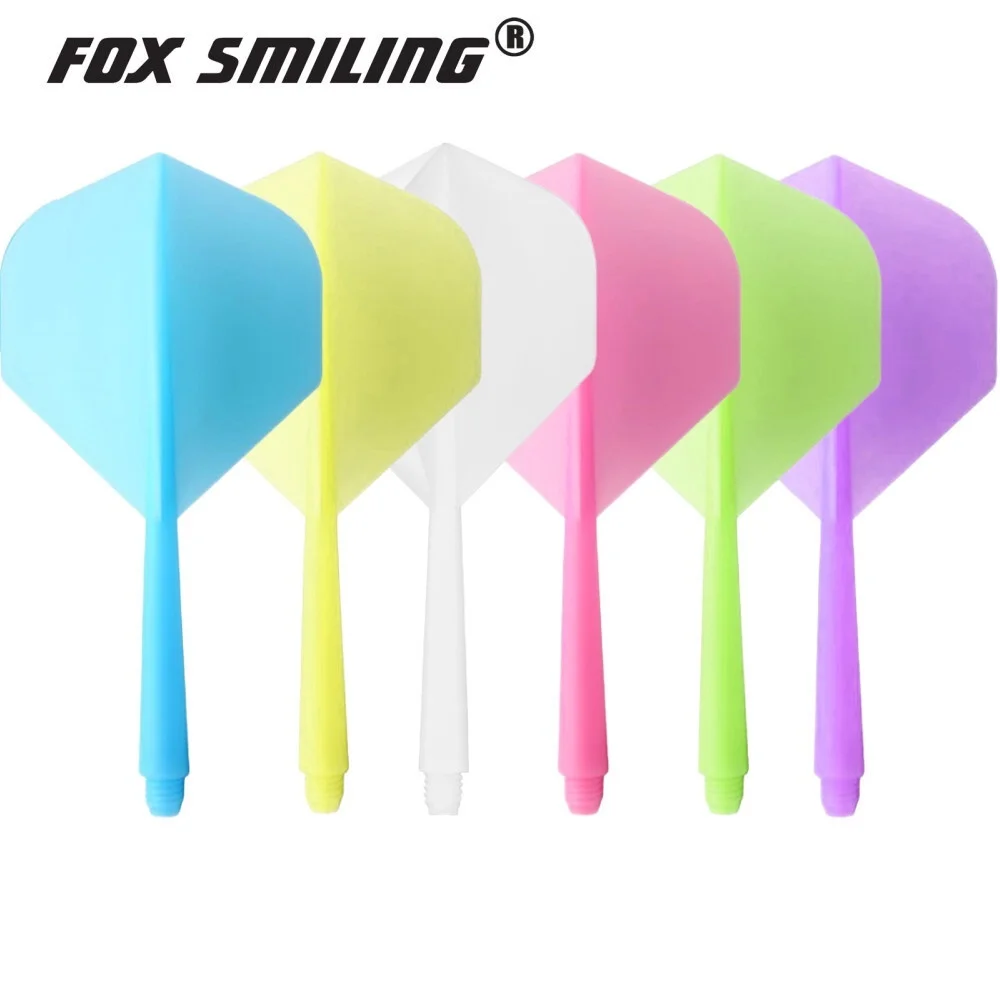 Fox Smiling-Fléchettes durables anti-chute de la série PA, accessoires de fléchettes professionnels, tige de fléchette 2 en 1, vol et douille, vis