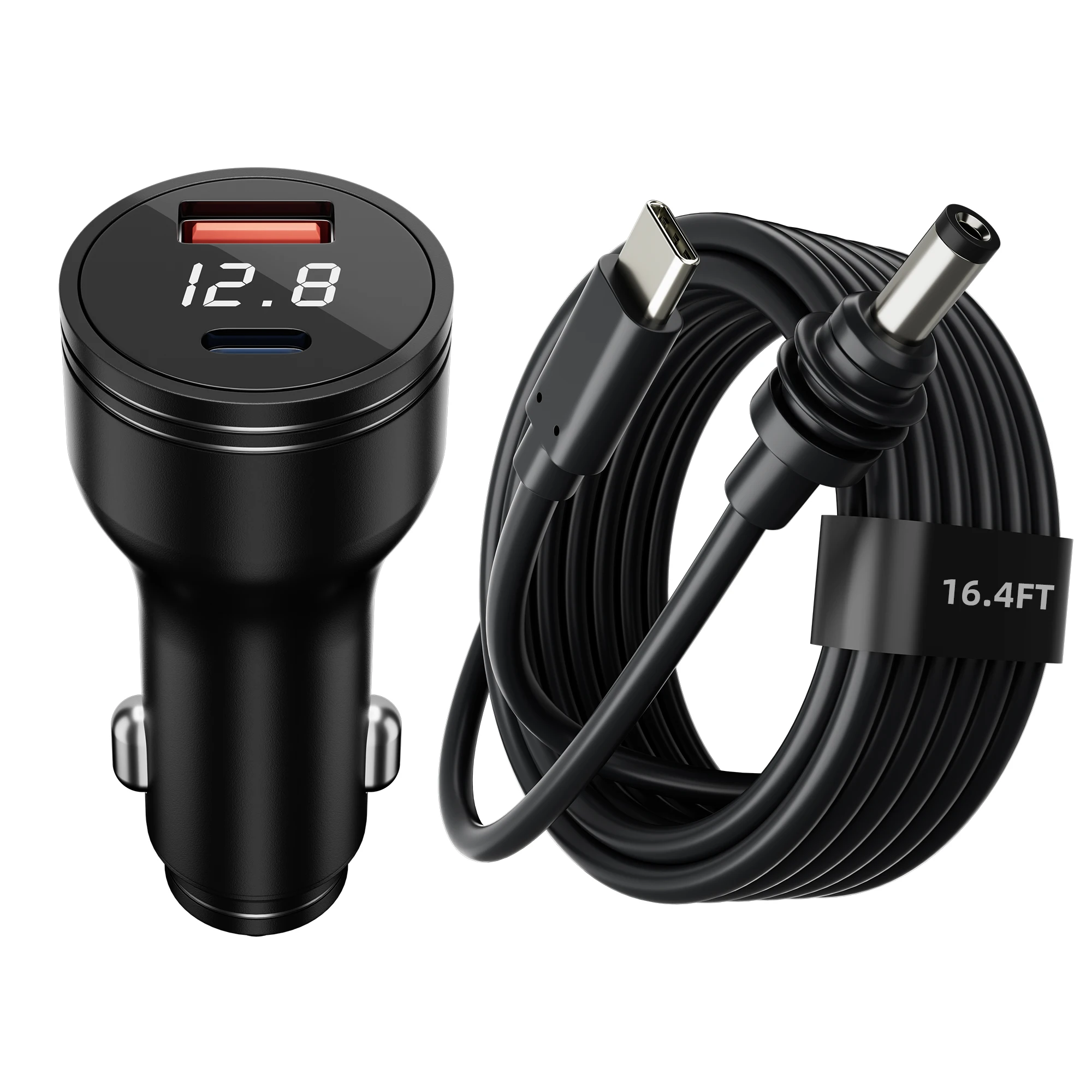 

Starlink Mini Car Adapter Step Up Converter + Starlink Mini USB C Power Cable 5M PD140W 12V-24V Cigarette Lighter Adapter