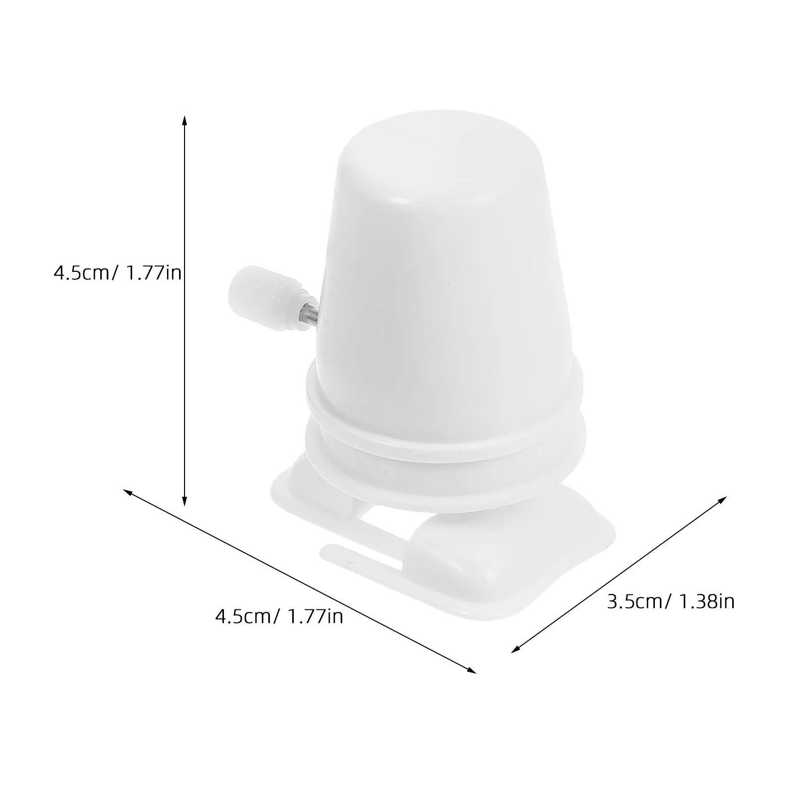 ชุดกลไกนาฬิกาไขลานขนาดเล็ก 6 ชิ้น สำหรับงานปั้นดินเหนียว ของเล่นเด็ก วัสดุทำของตกแต่งบ้าน ทำจากพลาสติก