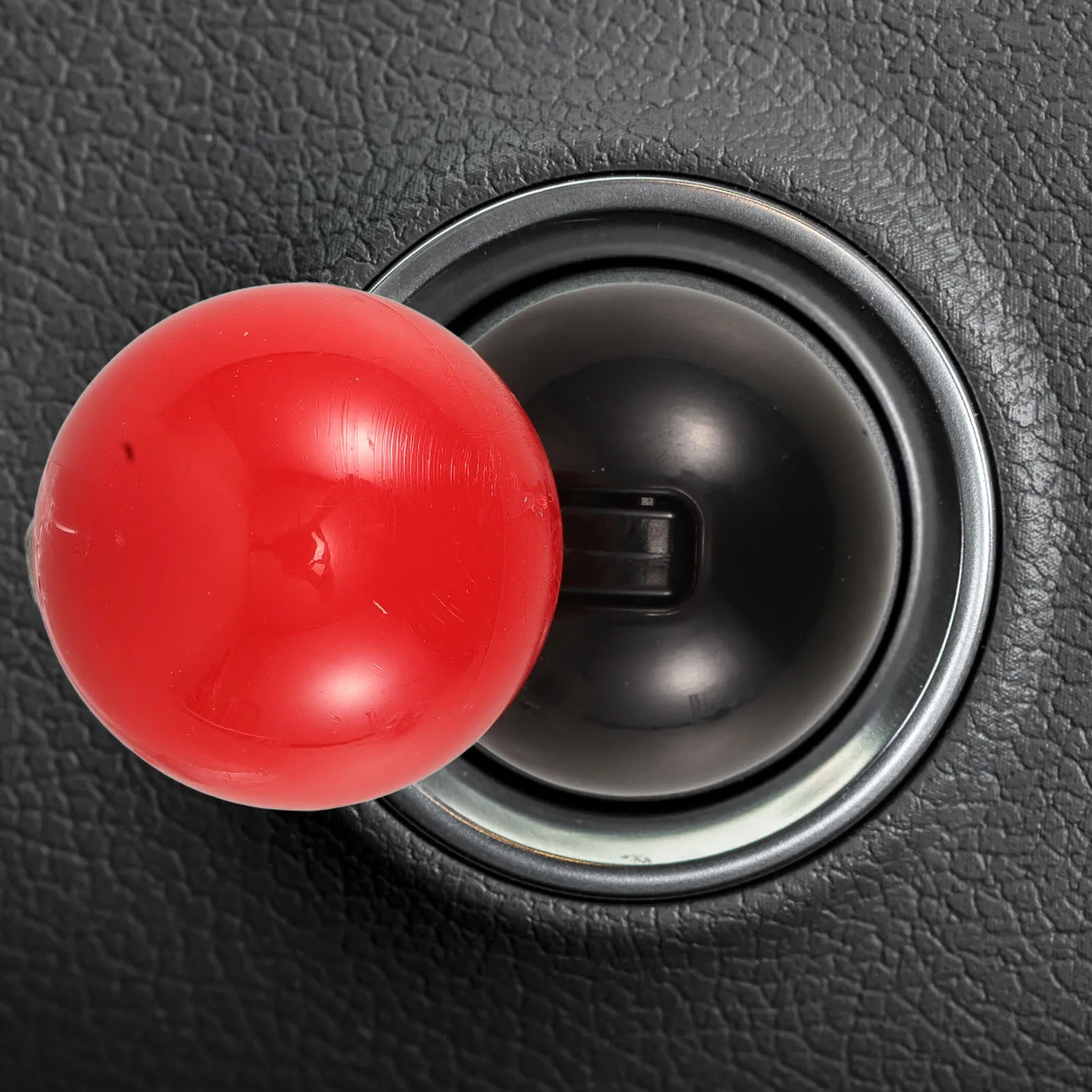 

Engine Start Button Joystick Spherical Design Push To Start Rocker Comfortable Grip Fuel Saving Ignition Lever Car Accessories
