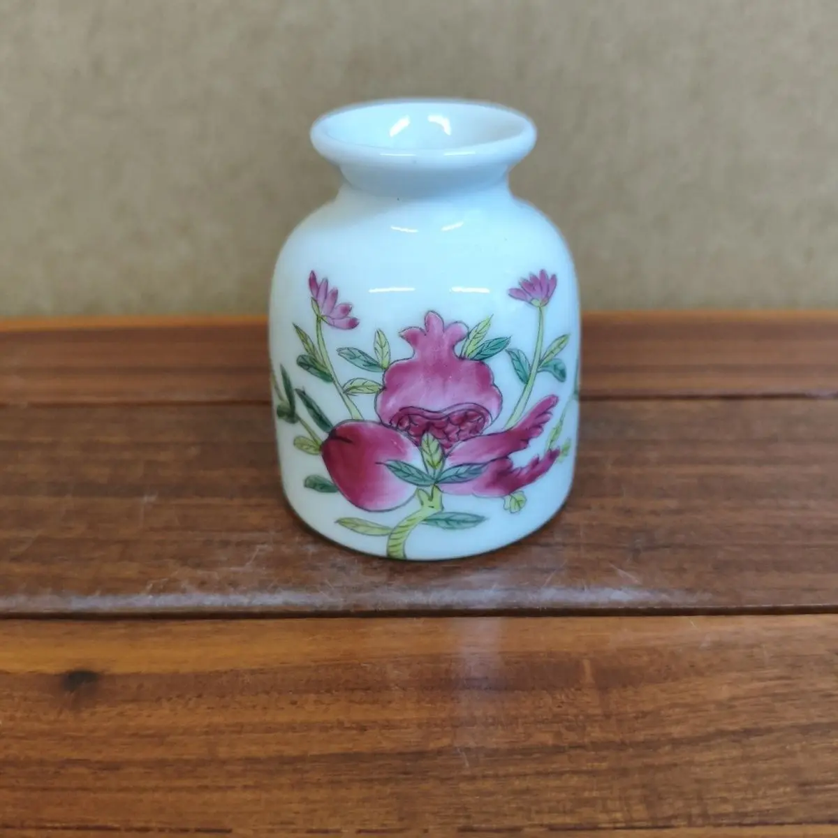 Old Tibetan Sanduo Pattern Water Container Chinese Writing Room Collection Symbolizes More Sons More Blessings Longer Life