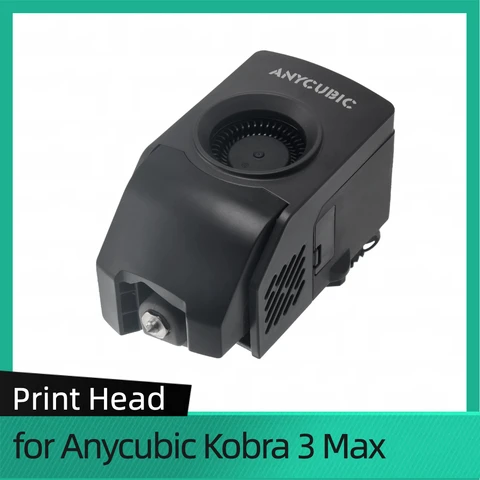 Печатающая головка Anycubic Kobra 3 Max с 4-цветным держателем для филамента — фото устройства