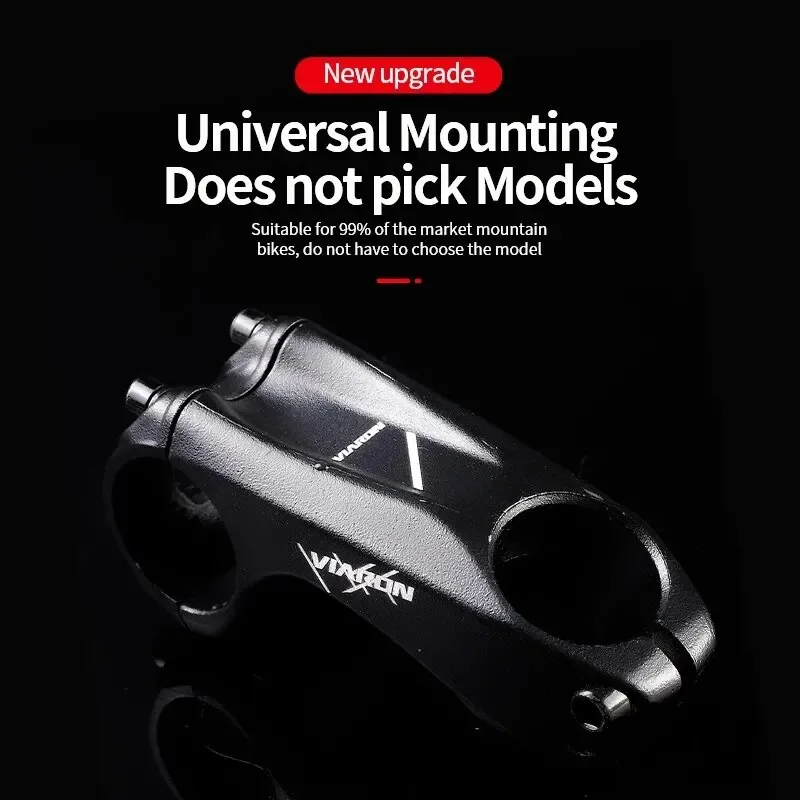 Viaron Mountain Road Bike handlebar stem 70mm -17 Degrees Power bicycle stem 31.8 Ultralight stem Aluminum Alloy Riser