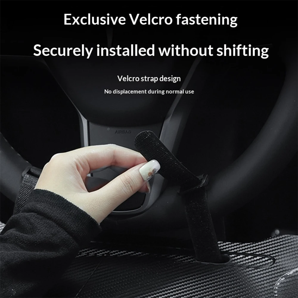 Folding Car Steering Wheel Board Laptop Foldable Desk Mount Eating Drinks Tray Holder For Tesla Model 3 Highland Y Juniper YL view 3