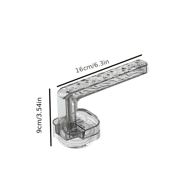 Uchwyt na przyssawkę, karbowany, haczykowy, lekki luksus, kreatywny, do domu, bez wiercenia, na drzwi, do salonu, łazienki, na balkon, uchwyt okienny.