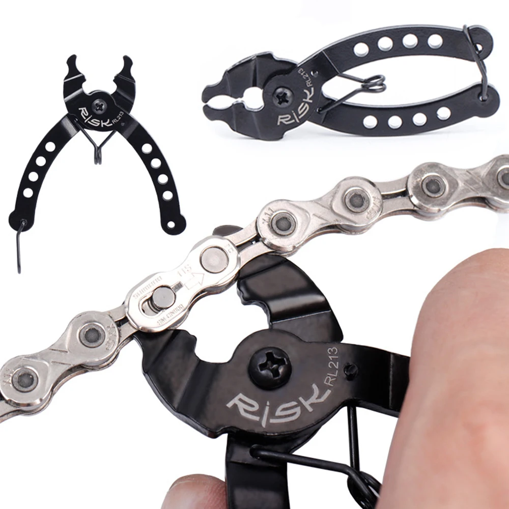 Bicycle Chain  Mini Mountain Bike Chain Quick Link Bike Gauge Tool Calipers Measure Screw Chain Hook Cycling Accessories