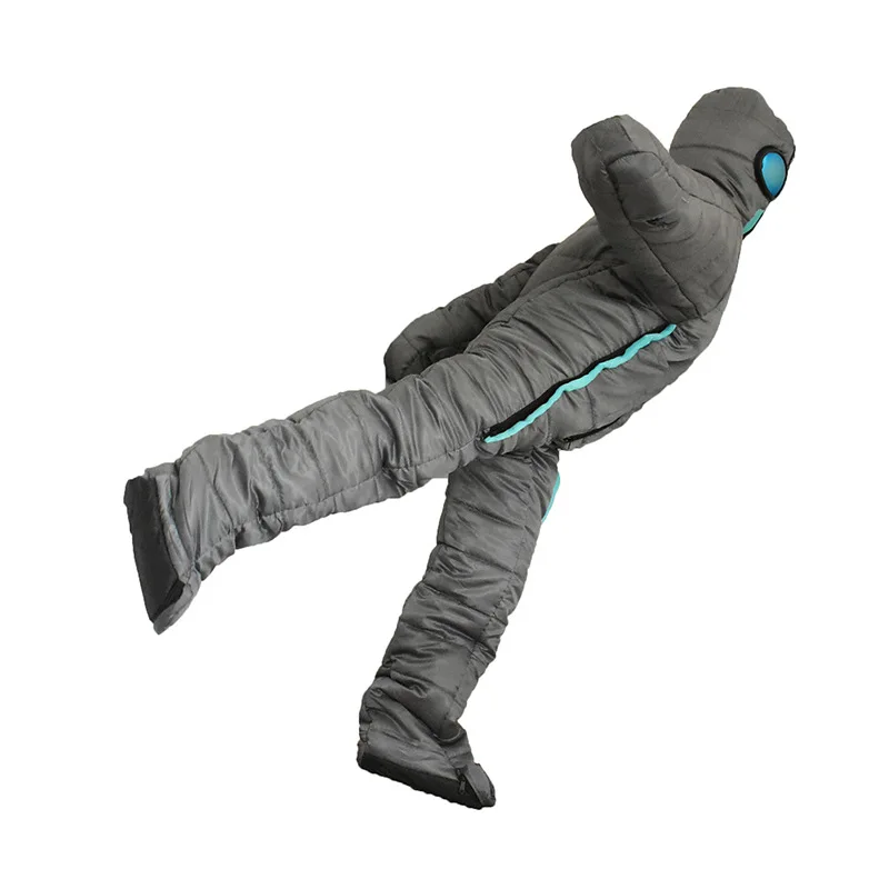 Imagem -03 - Creative Alien Walkable Dormiring Bolsa Forma Humana Camping Portátil Full Body Wearable Bedding Tamanhos Adequado para a Maioria das Pessoas