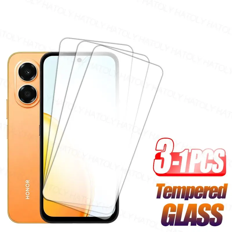 

1/2/3PCS Screen Protector For Honor X7e Tempered Glass For Honor X7e Full Glue Shockproof Protective Phone Glass For Honor X7e