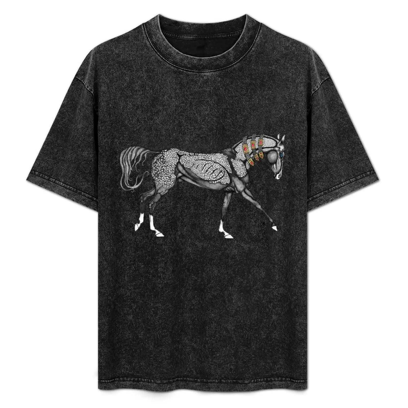 

Akhal Teke Dancer T-Shirt man t shirts for men casual man t shirt graphic T-Shirt