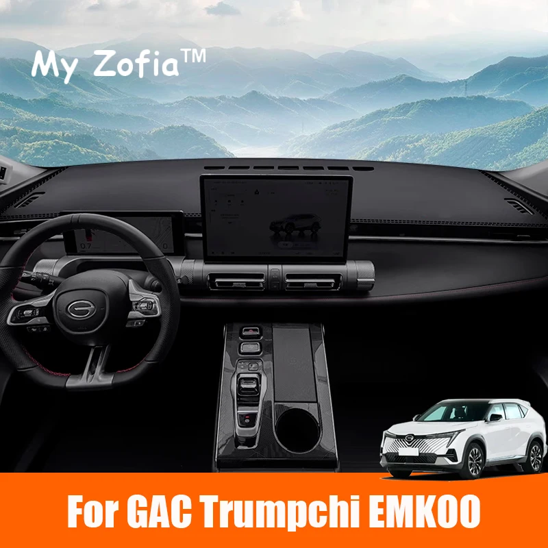 For GAC Trumpchi EMKOO 2023 2024 2025 Car Dashboard Covers Avoid Light Pad Sun Shade Anti-UV Carpets Non-Slip Mat Accessories