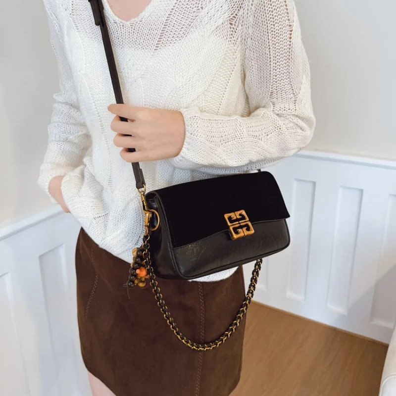 

Высококачественная женская сумка-мессенджер из кожи премиум-класса в винтажном шикарном стиле в Париже