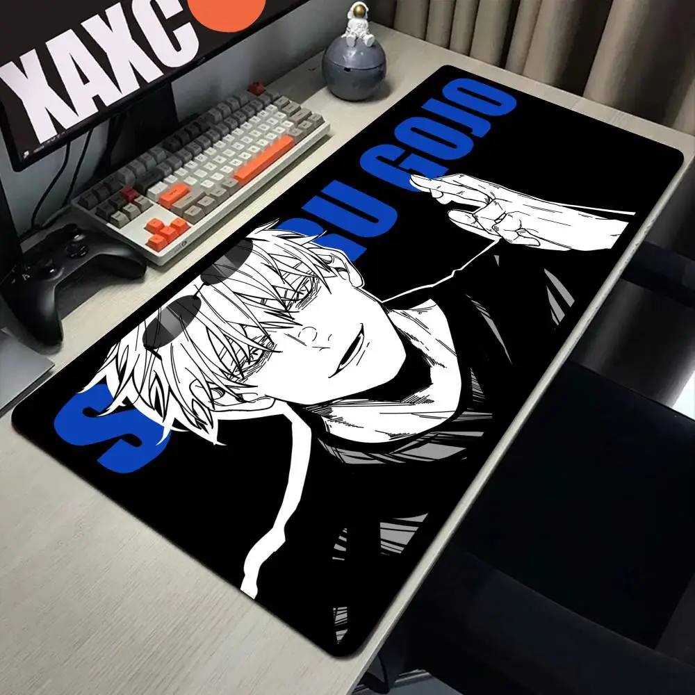 

Mouse Pad Gamer Home HD Large Desk Mats Mouse Mat MousePads Jujutsu Kaisen Laptop Anti-slip Gamer Natural Rubber Carpet Mice Pad