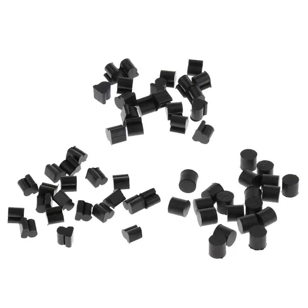 Black Silicone Horn Pads High Quality Rubber Cushion Gasket Kit Brass Instrument Parts for Baritone Replacement