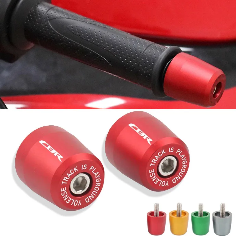 Motorcycle Handle Bar End Handlebar Grips ends Cap Plug Slider Counterweight cover For CBR600RR CBR1000RR CBR500R CBR250R