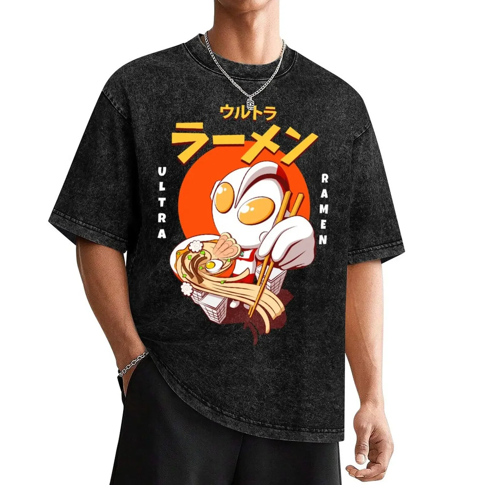 Ultra Ramen T-Shirt plus size tops vintage anime shirt designer shirts t shirts for men