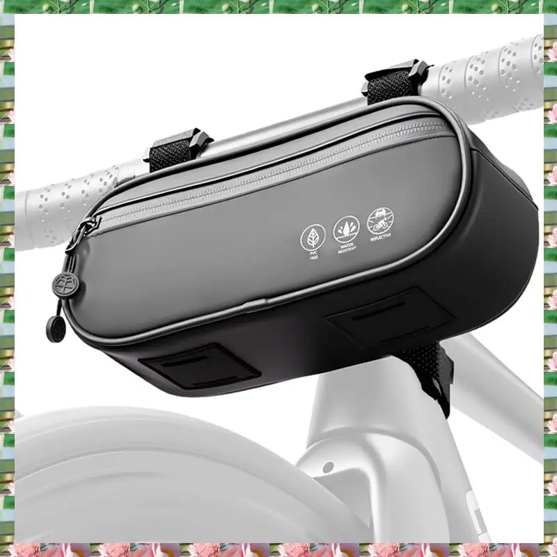 

Sports Bike Handlebar Bag 1.9L Bicycle Bag Portable Frame Front Tube For Mountain Bike For Road Cycling Top Tube Bag,Bike Handle