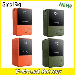 SmallRig VB50/VB99 Mini V-Mount Battery Type-C/D-TAP Input/Output V-Mount Battery for Camera Monitor Phone 4872 4871 4930 4929