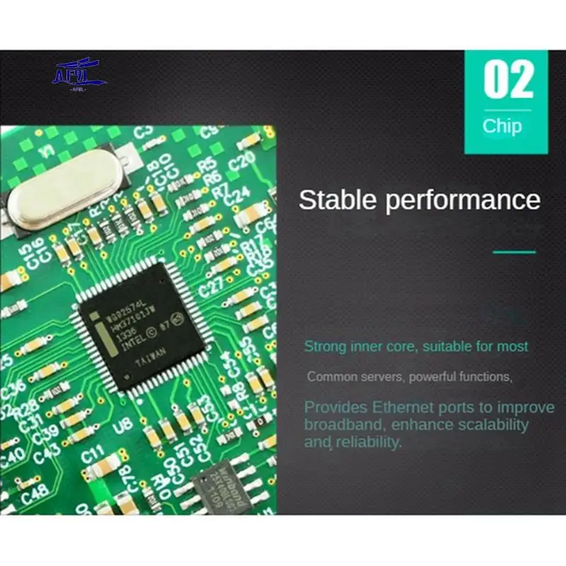 AF91-9301CT Pciex1 Gigabit Single Electrical Port Server Network Card 82574L Chip Wired Computer Network Card