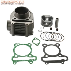 61mm 180cc Big Bore Cylinder Set For SYM Symphony Sr 125 Orbit125 Jet 4 GR125 XS125T XS125T-17 Arab XS125cc 12100ARA000 ARA