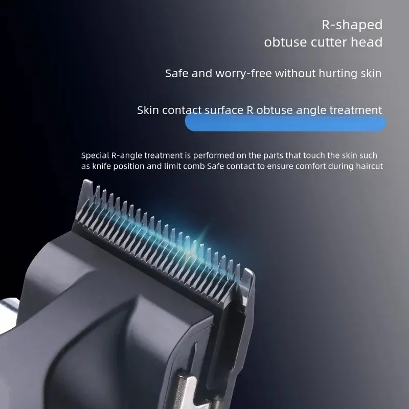 KEMEI Men's Professional Hair Clipper USB Adjustable Hair Clipper Set Beard Clipper Machine Hair Clipper KM-2296